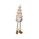 Decoris Polyester Gnome with Dangling Legs 45cm - Beige